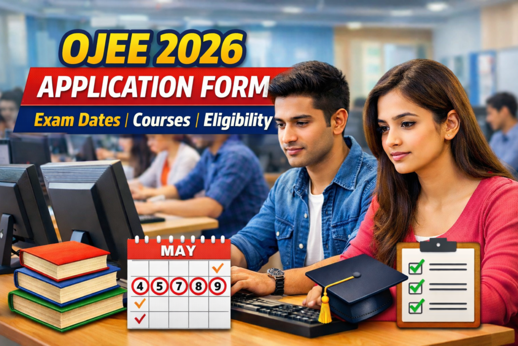 OJEE 2026 application form exam date eligibility and courses