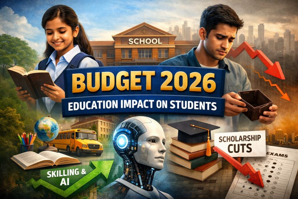 Budget 2026 education impact on students with school funding boost, AI skilling and scholarship cuts